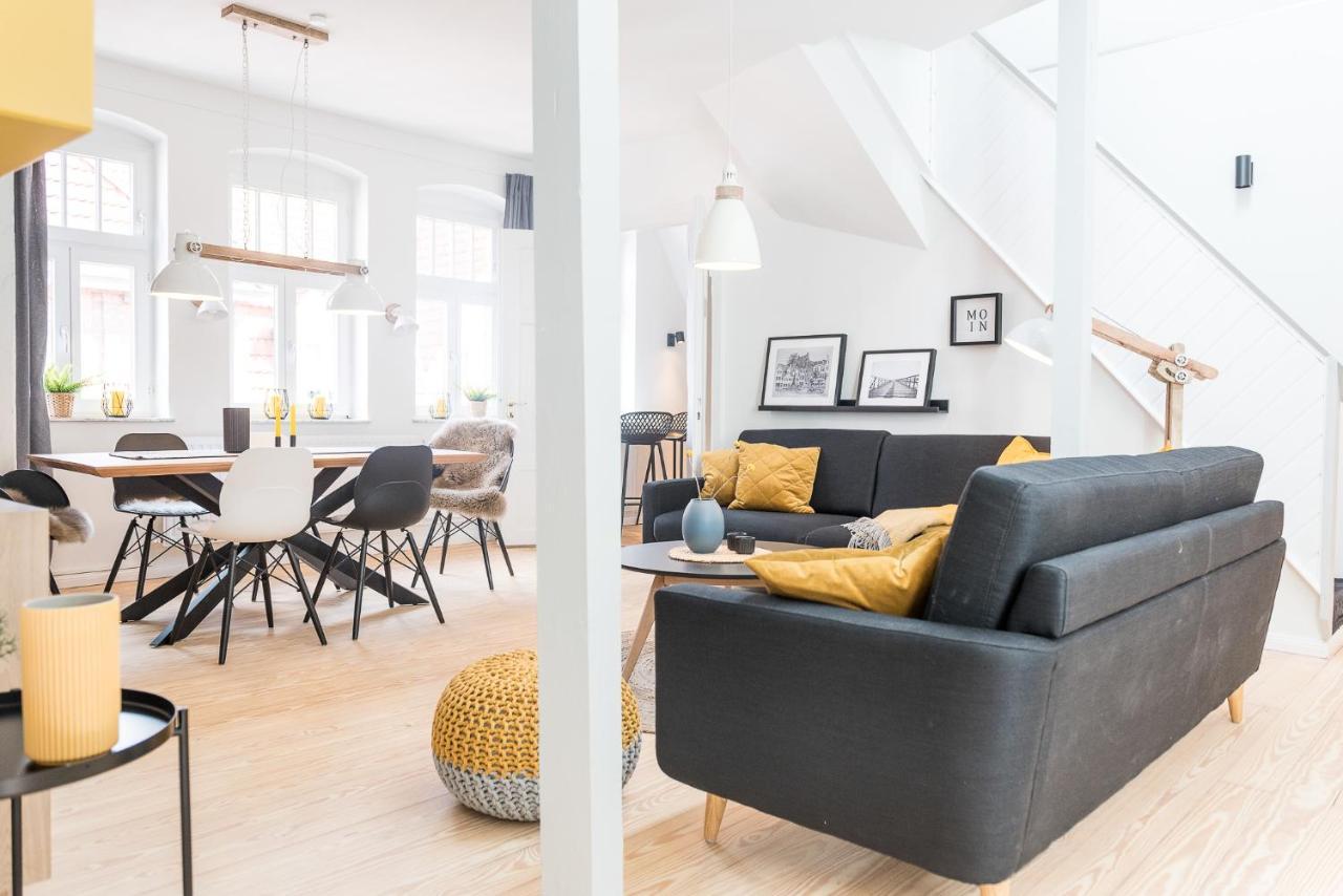 Fewo1846 - Flensburg68 - Komfortable Maisonettewohnung Fuer 6 Personen Mit Dachbalkon Im 4 Og Exteriör bild