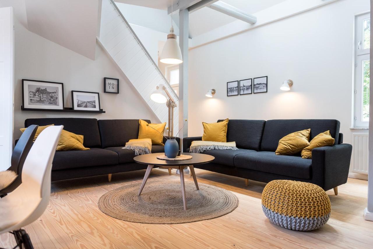 Fewo1846 - Flensburg68 - Komfortable Maisonettewohnung Fuer 6 Personen Mit Dachbalkon Im 4 Og Exteriör bild