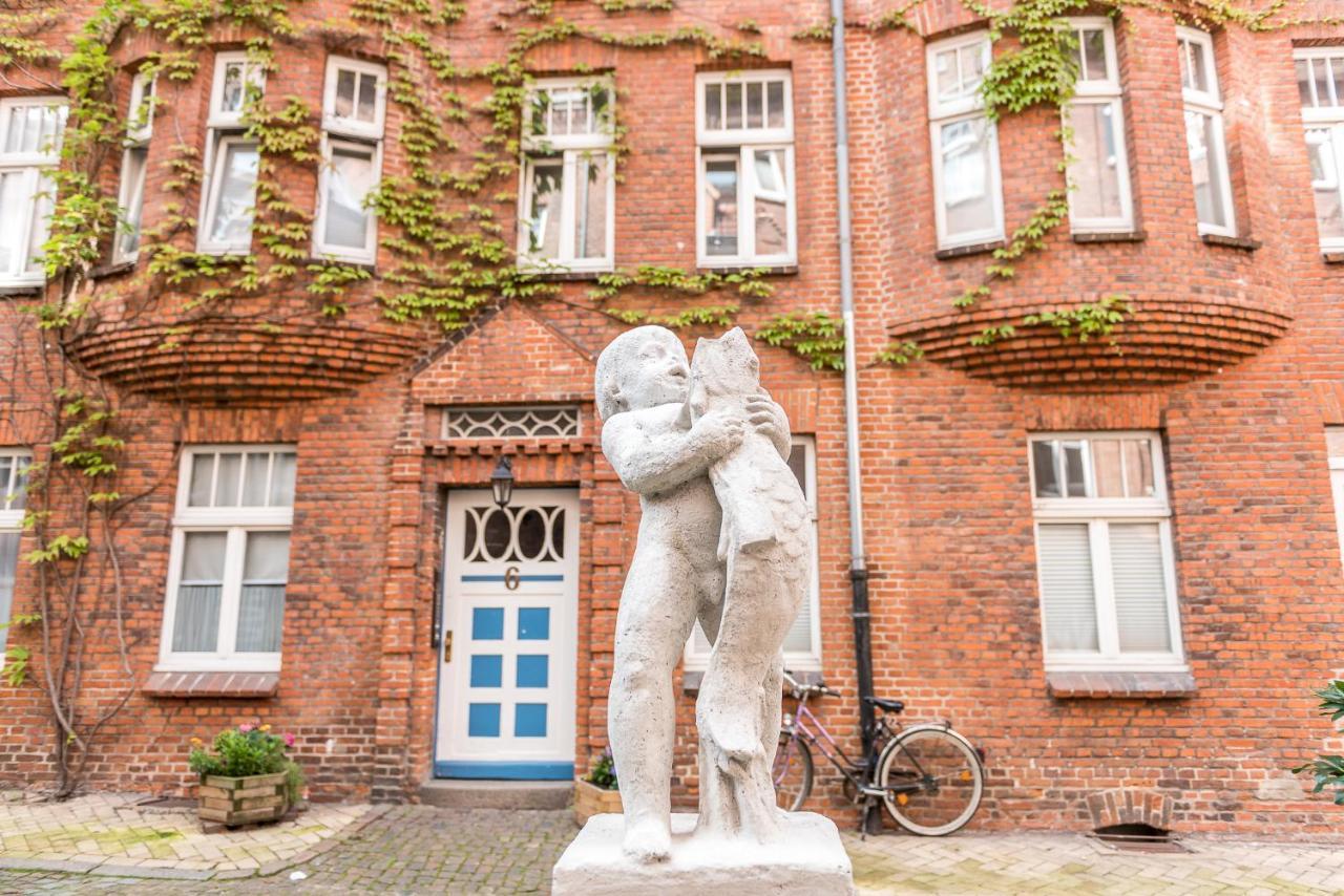 Fewo1846 - Flensburg68 - Komfortable Maisonettewohnung Fuer 6 Personen Mit Dachbalkon Im 4 Og Exteriör bild