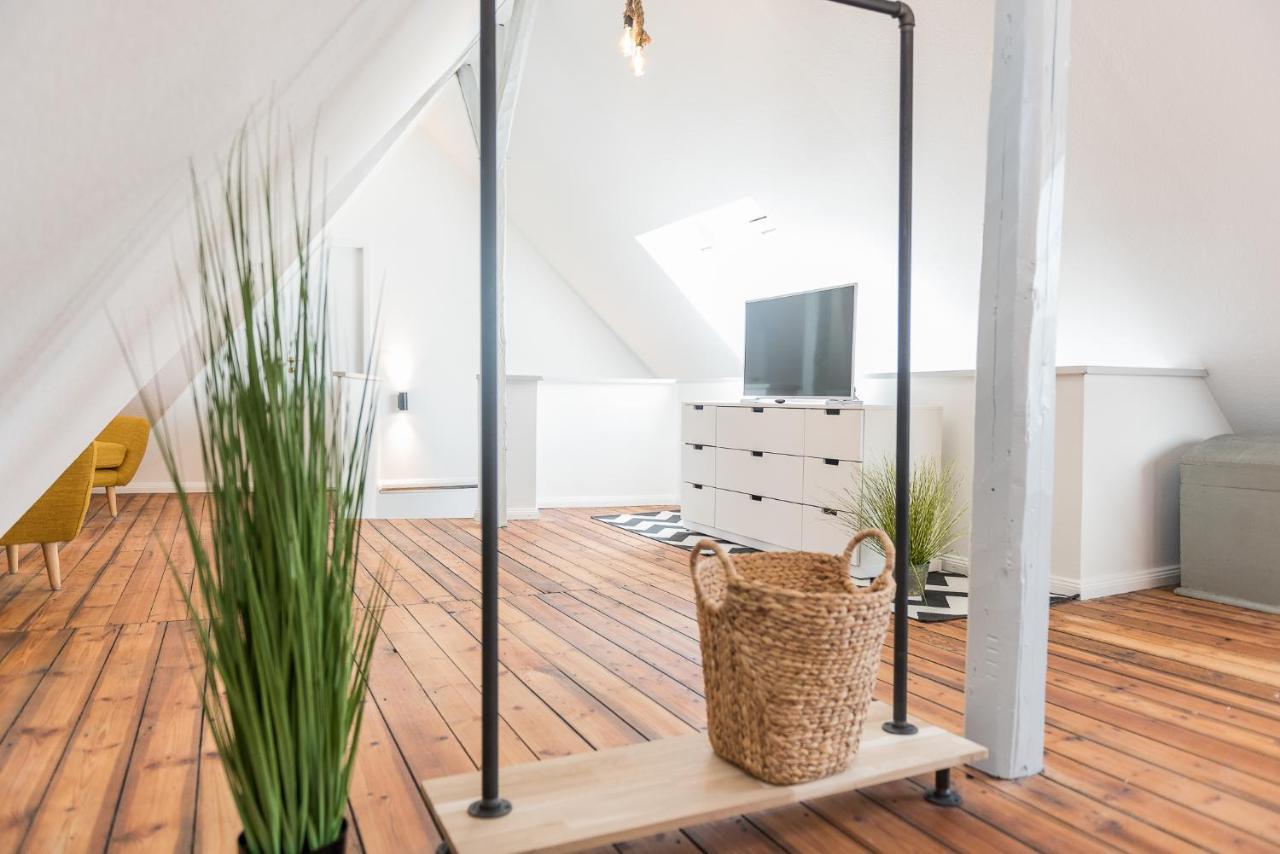 Fewo1846 - Flensburg68 - Komfortable Maisonettewohnung Fuer 6 Personen Mit Dachbalkon Im 4 Og Exteriör bild