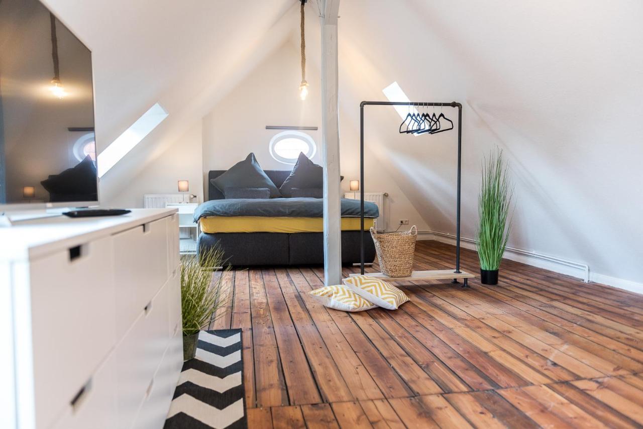 Fewo1846 - Flensburg68 - Komfortable Maisonettewohnung Fuer 6 Personen Mit Dachbalkon Im 4 Og Exteriör bild
